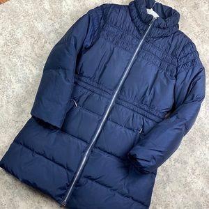 Navy Down Winter Coat